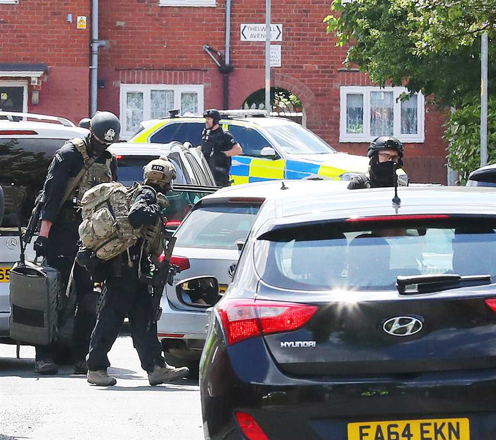 SAS-razzia i Manchester: en högintensiv insats för att bekämpa brottslighet
